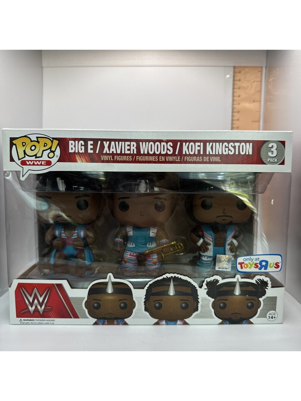 Funko Pop! Vinyl: WWE - 3 Pack - Langston, Woods, Kingston - Toys R Us